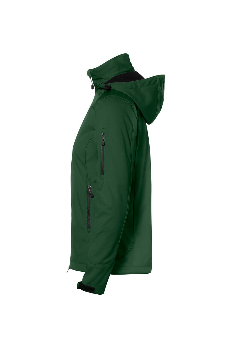 HAKRO Damen Softshelljacke - tanne