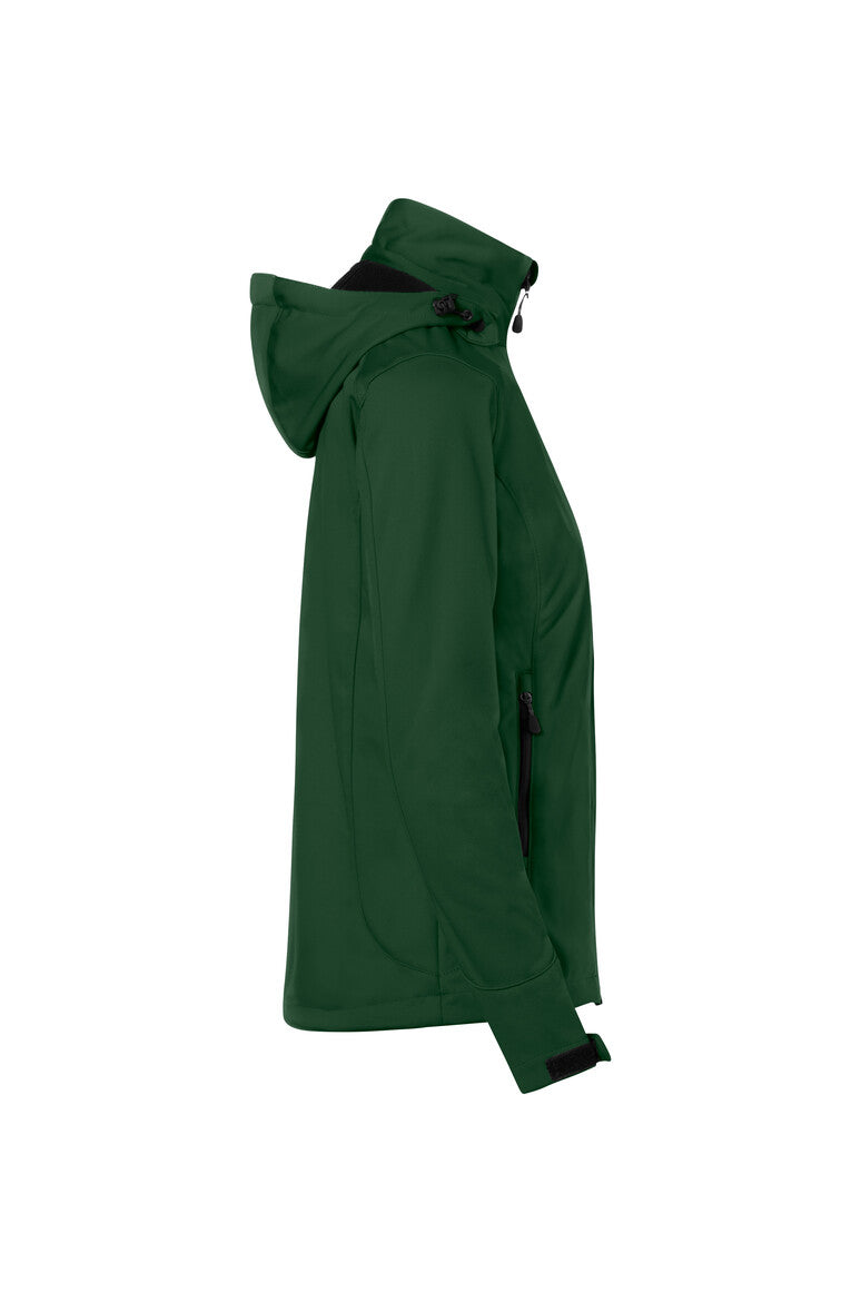 HAKRO Damen Softshelljacke - tanne