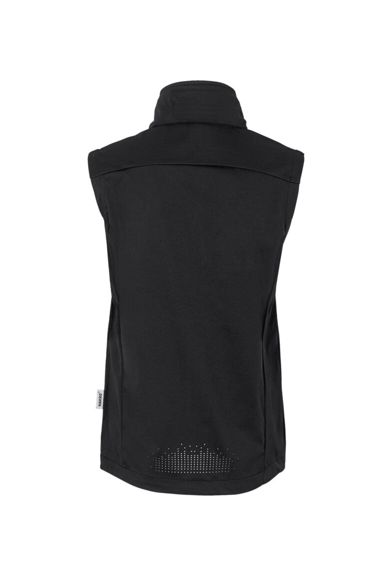 HAKRO Damen Light-Softshellweste - schwarz