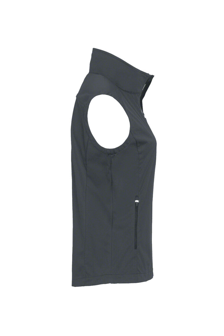 HAKRO Damen Light-Softshellweste - anthrazit