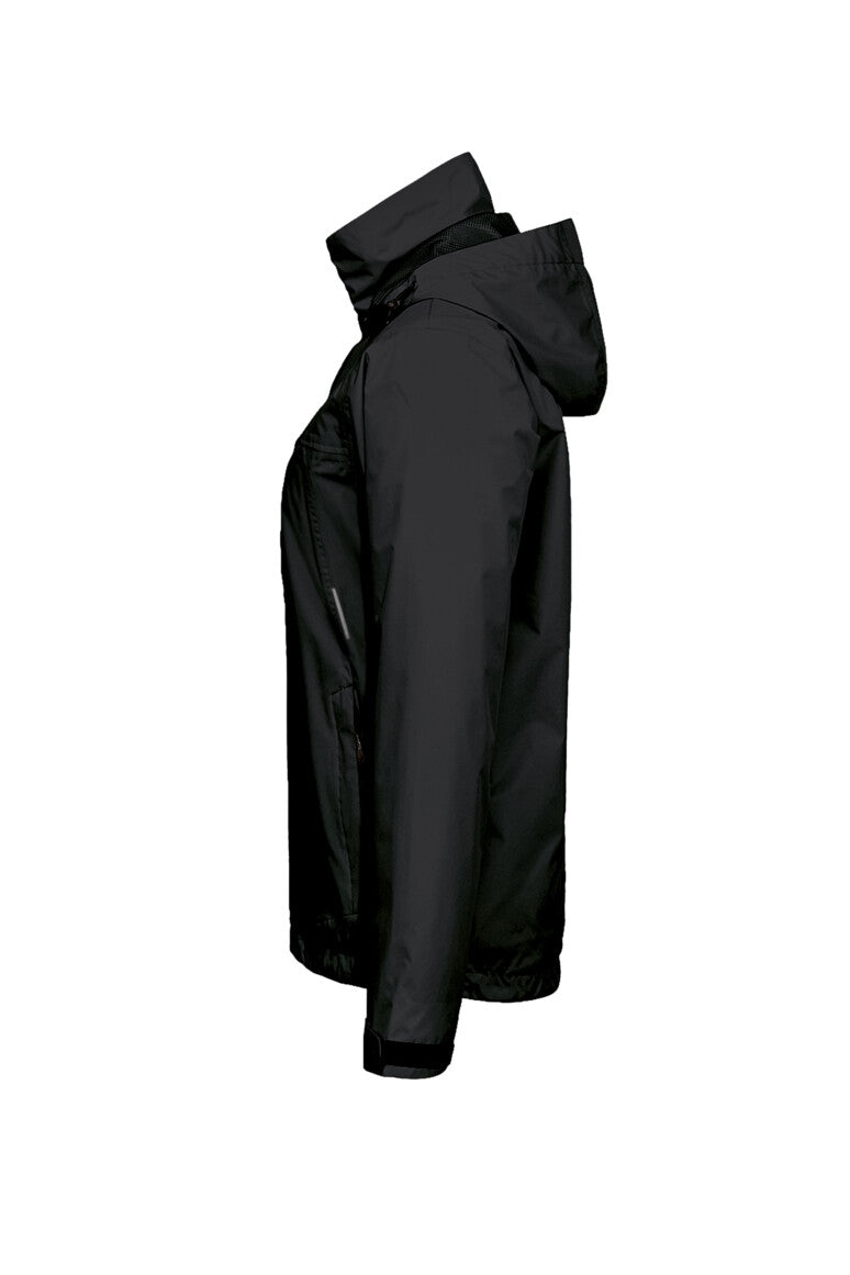HAKRO Damen Regenjacke - schwarz