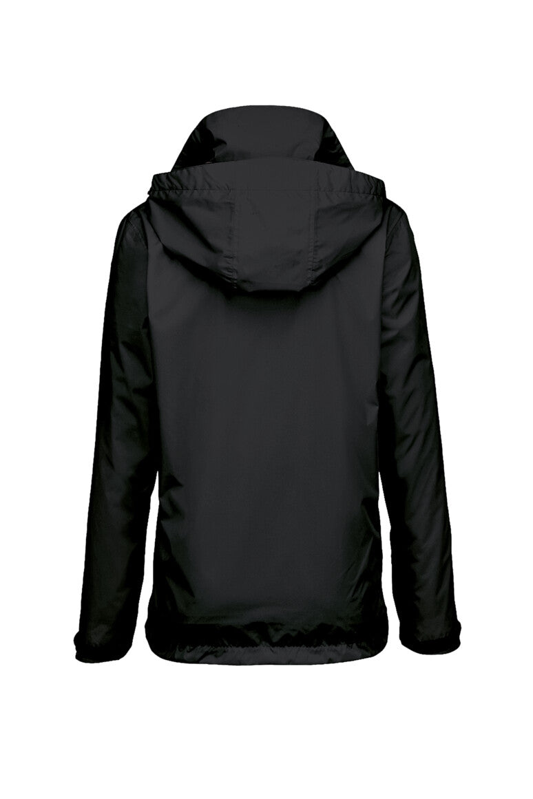 HAKRO Damen Regenjacke - schwarz