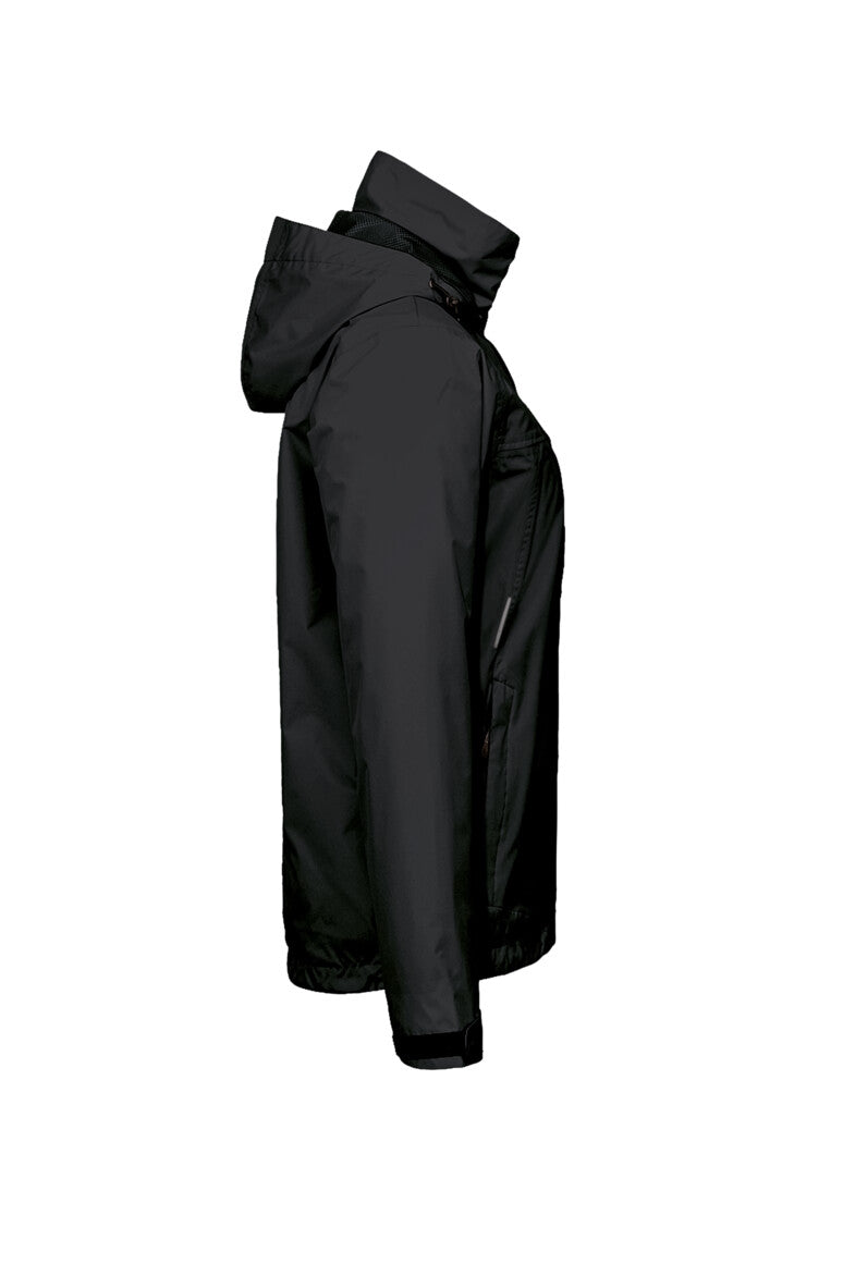 HAKRO Damen Regenjacke - schwarz