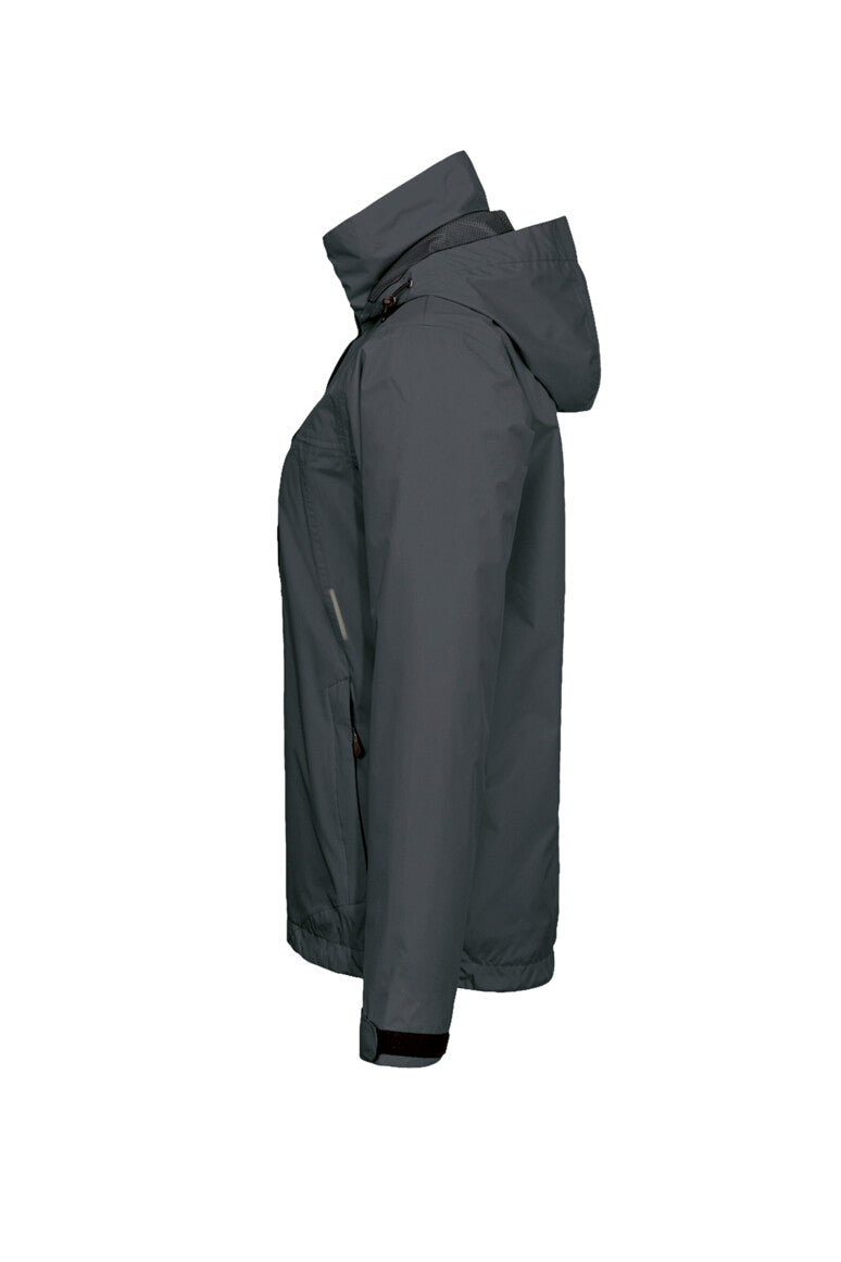 HAKRO Damen Regenjacke - anthrazit