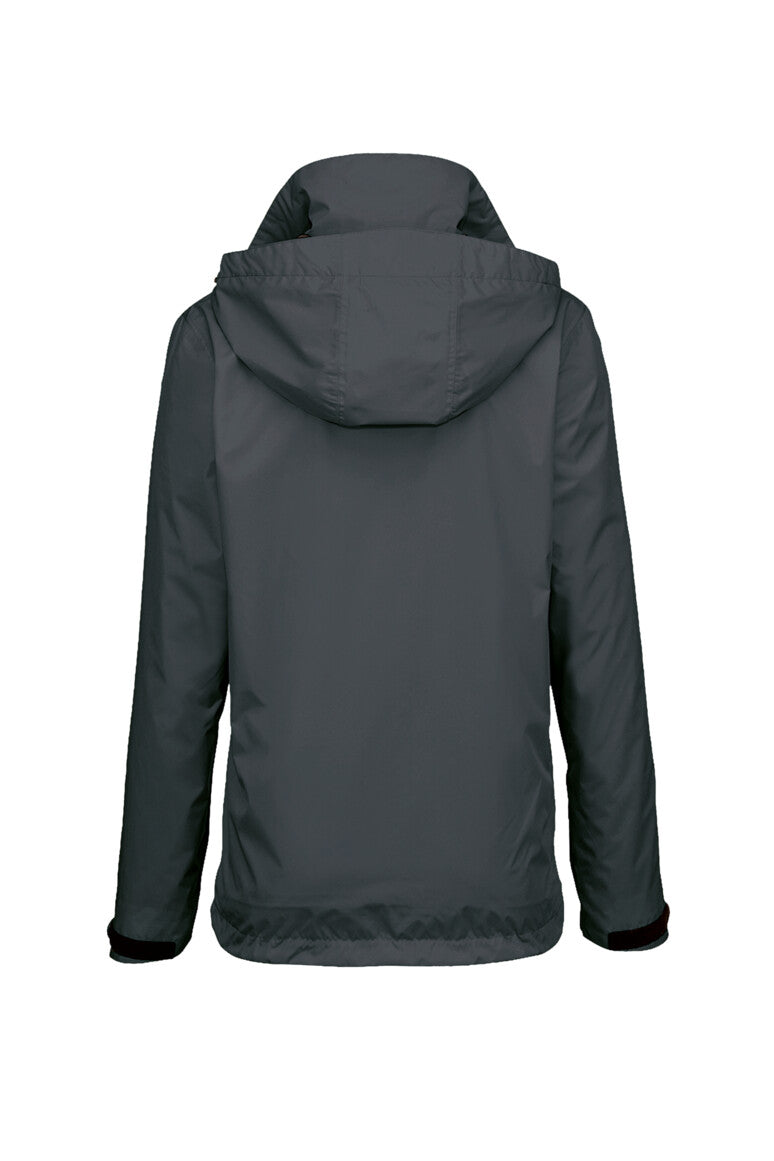 HAKRO Damen Regenjacke - anthrazit