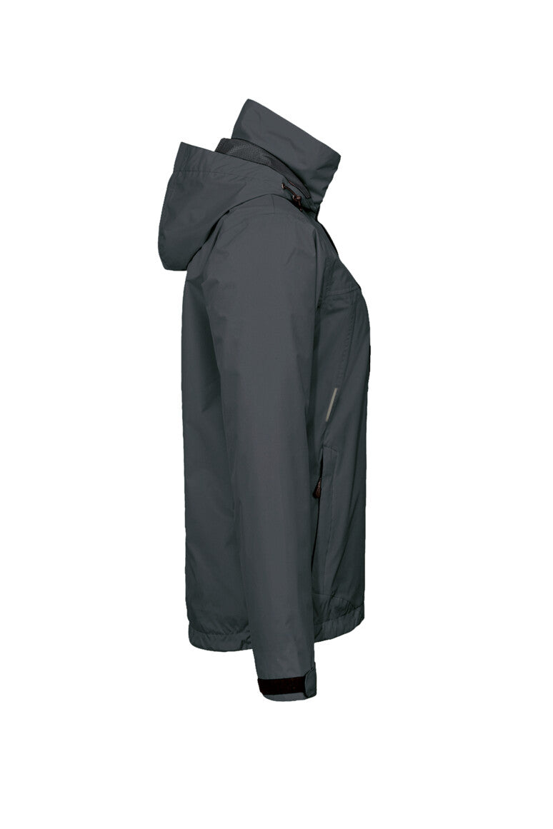 HAKRO Damen Regenjacke - anthrazit