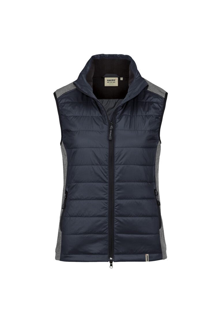 HAKRO Damen Hybridweste Contrast - tinte