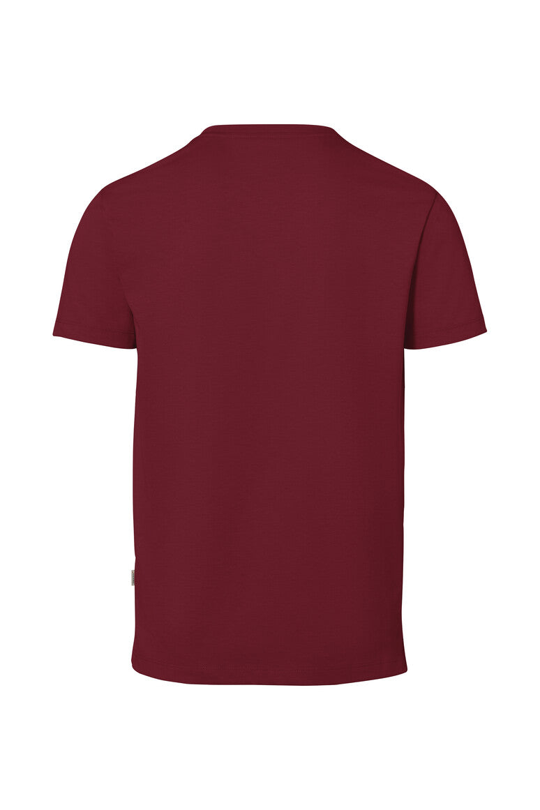 HAKRO COTTON TEC® T-Shirt - weinrot