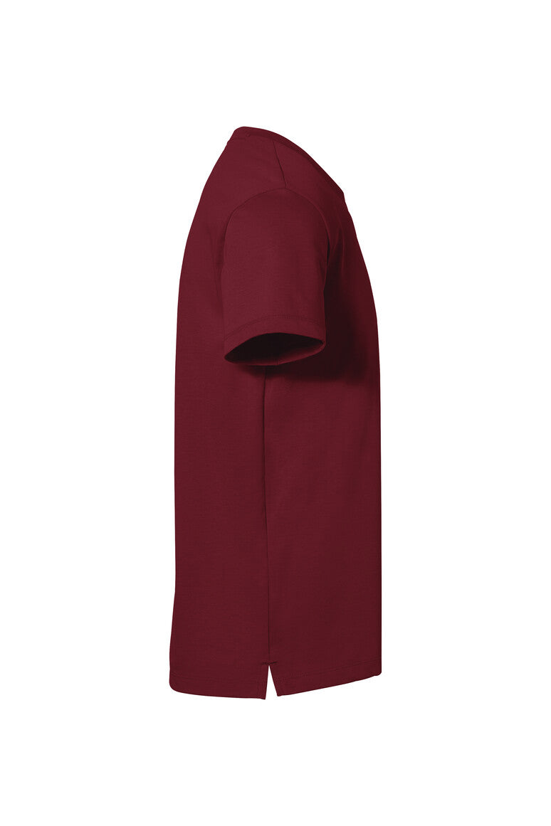 HAKRO COTTON TEC® T-Shirt - weinrot