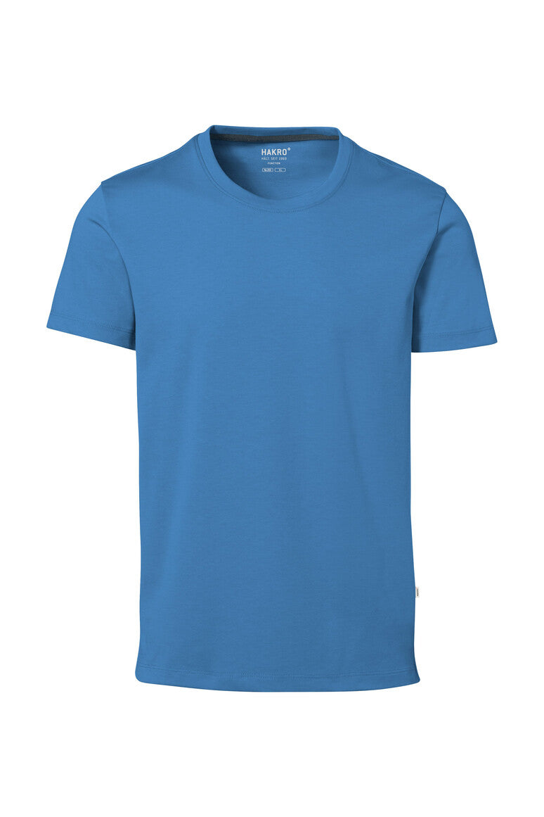 HAKRO COTTON TEC® T-Shirt - malibublau