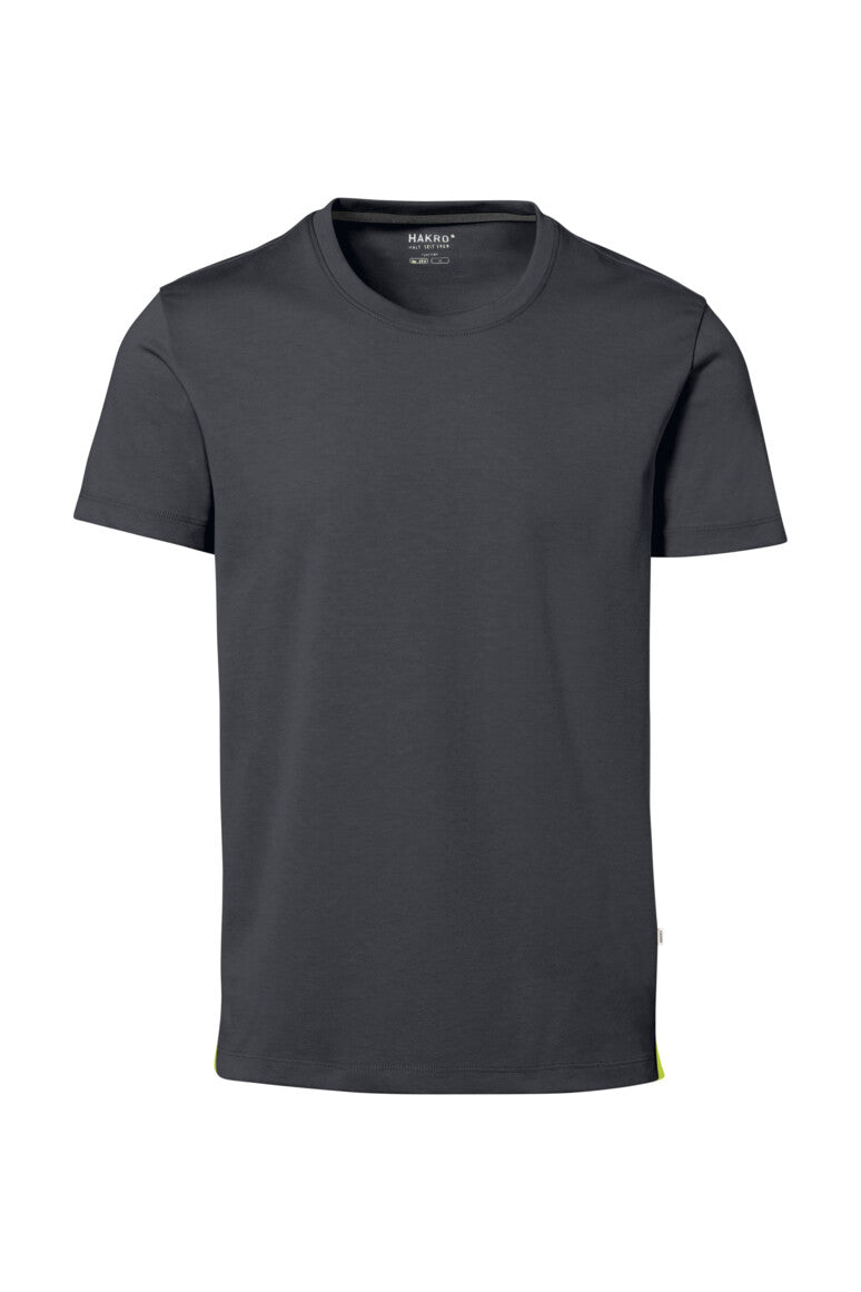 HAKRO COTTON TEC® T-Shirt - karbongrau