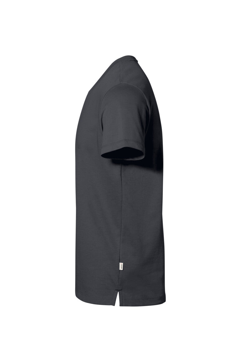 HAKRO COTTON TEC® T-Shirt - karbongrau