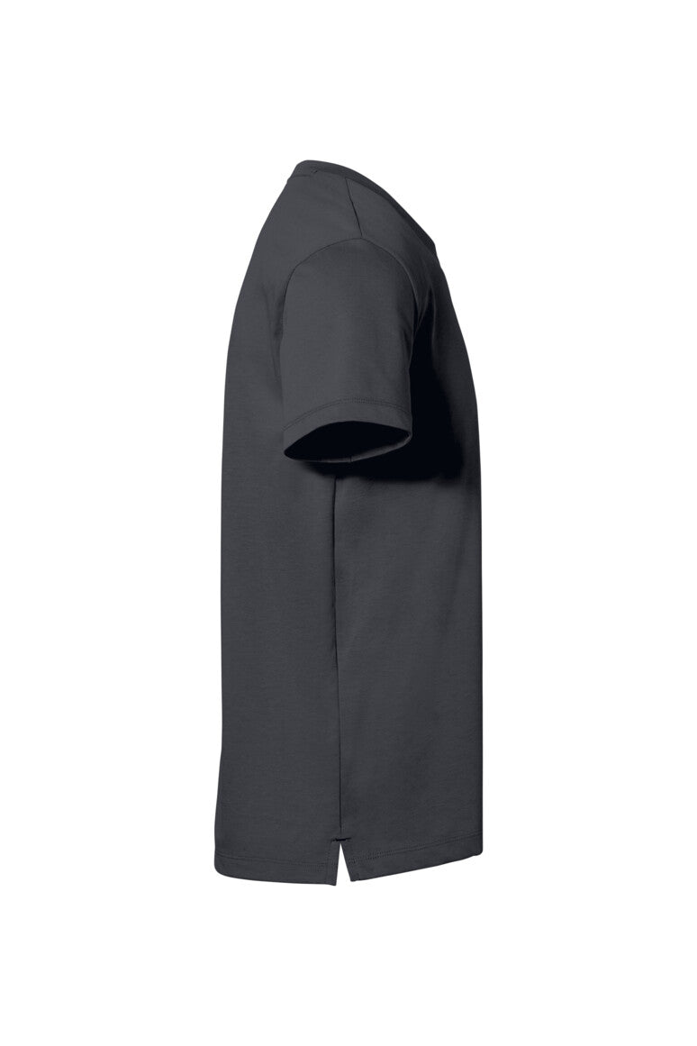 HAKRO COTTON TEC® T-Shirt - karbongrau