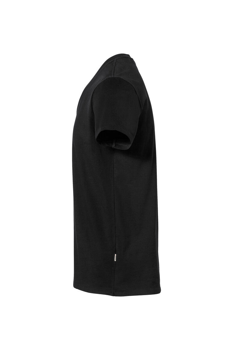 HAKRO V-Shirt Stretch - schwarz