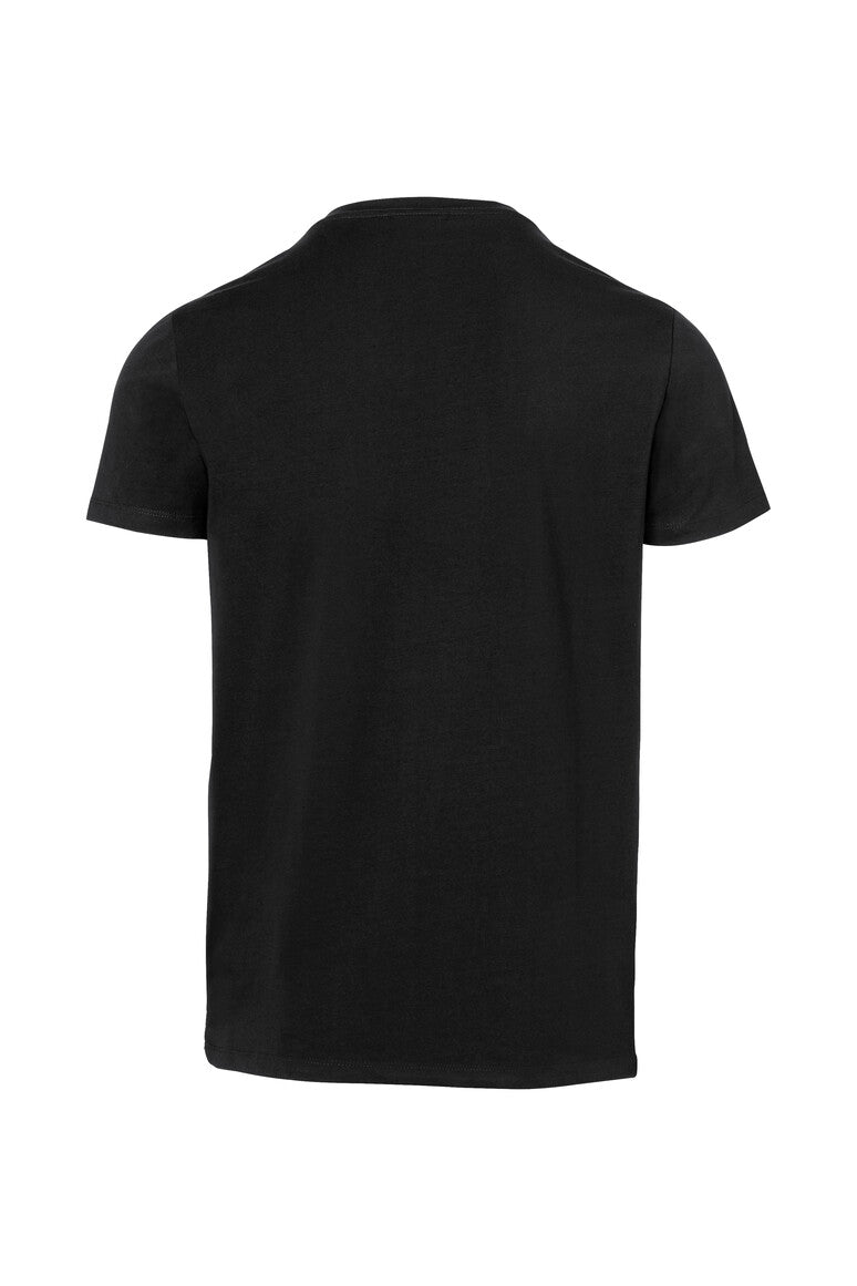 HAKRO V-Shirt Stretch - schwarz
