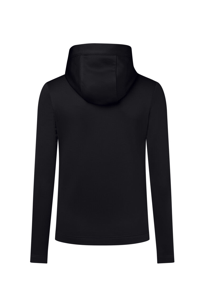 HAKRO Damen Kapuzen-Tecjacke ECO - schwarz