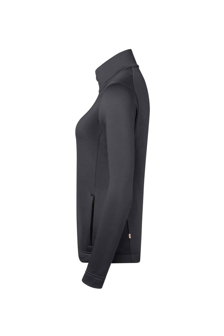 HAKRO Damen Tecjacke ECO - karbongrau