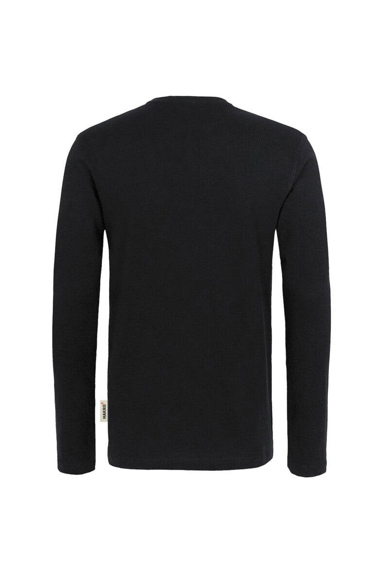 HAKRO Longsleeve Heavy - schwarz
