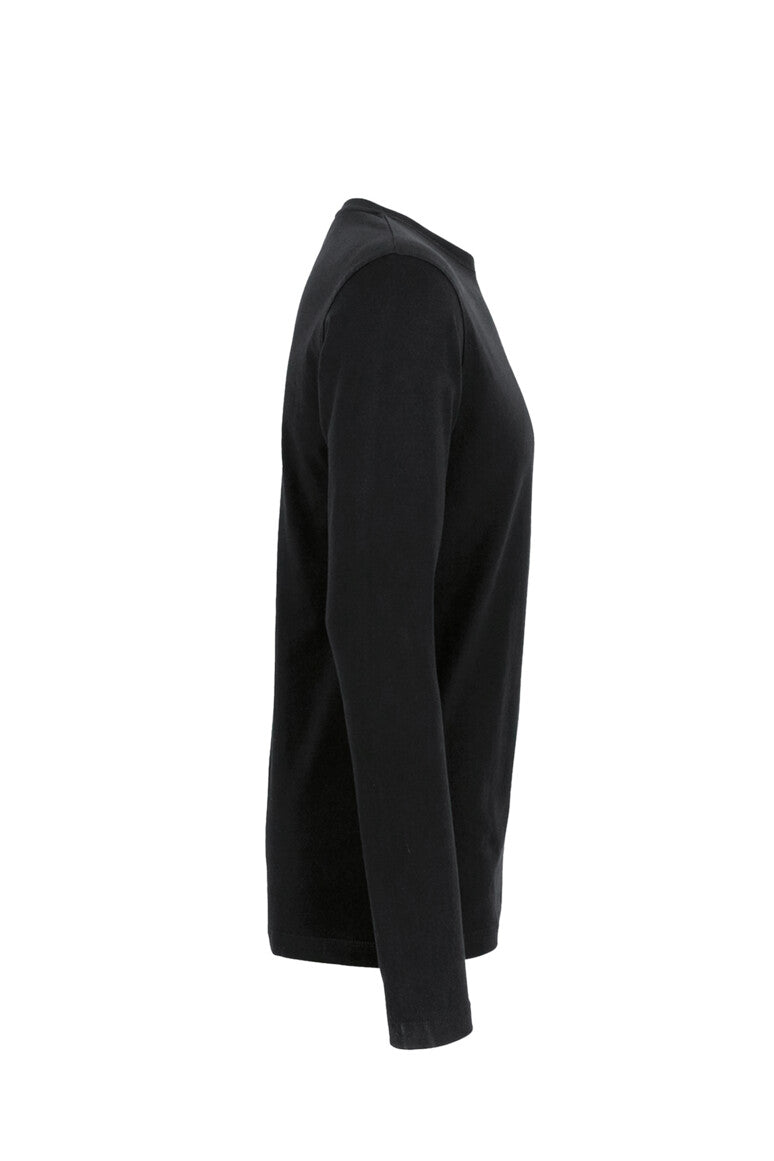 HAKRO Longsleeve Heavy - schwarz