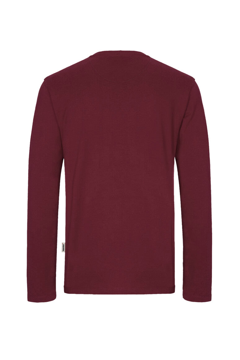 HAKRO Longsleeve MIKRALINAR® - weinrot