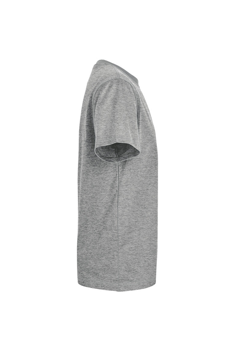 HAKRO T-Shirt MIKRALINAR® - grau meliert