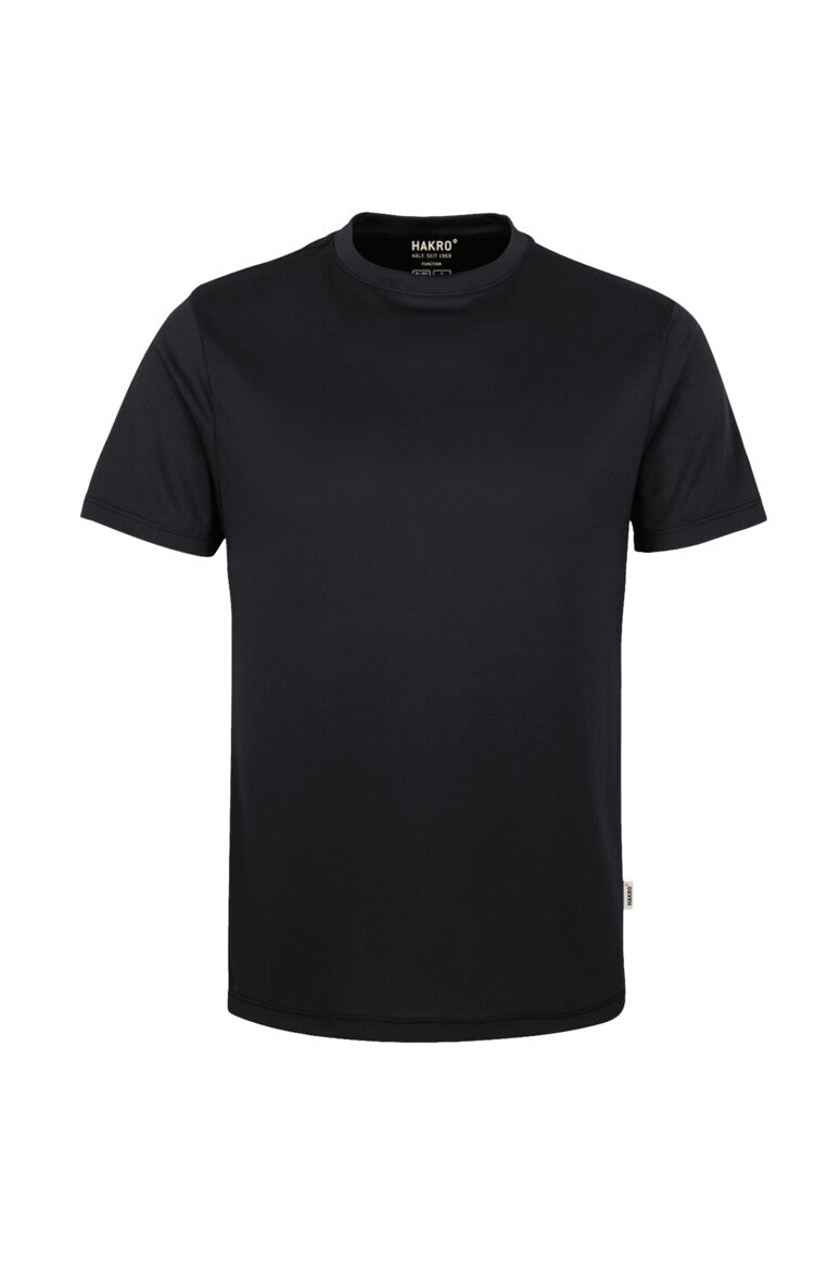 HAKRO T-Shirt COOLMAX® ECO - schwarz