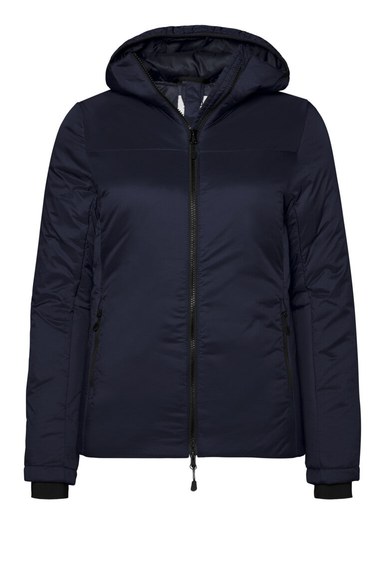 HAKRO Damen Kapuzen-Thermo-Loftjacke - tinte
