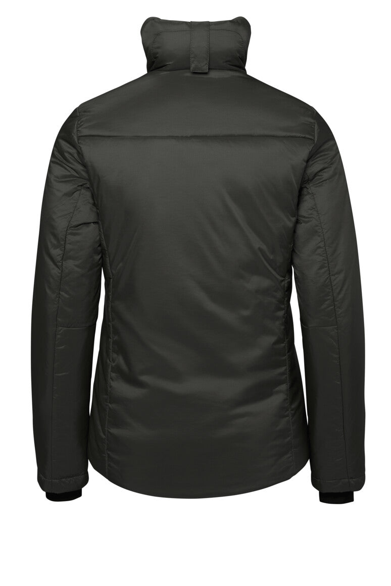 HAKRO Damen Kapuzen-Thermo-Loftjacke - karbongrau