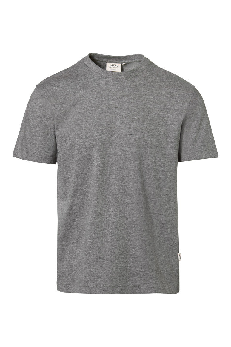 HAKRO T-Shirt Heavy - grau meliert