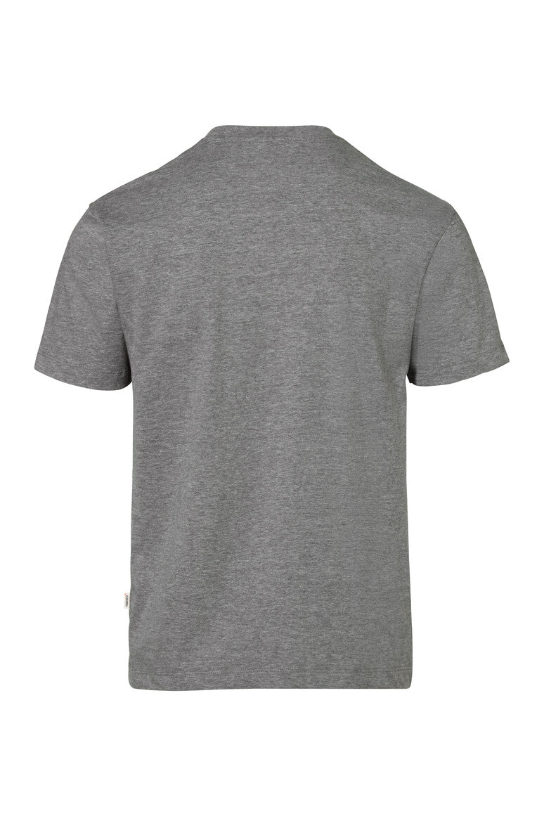 HAKRO T-Shirt Heavy - grau meliert