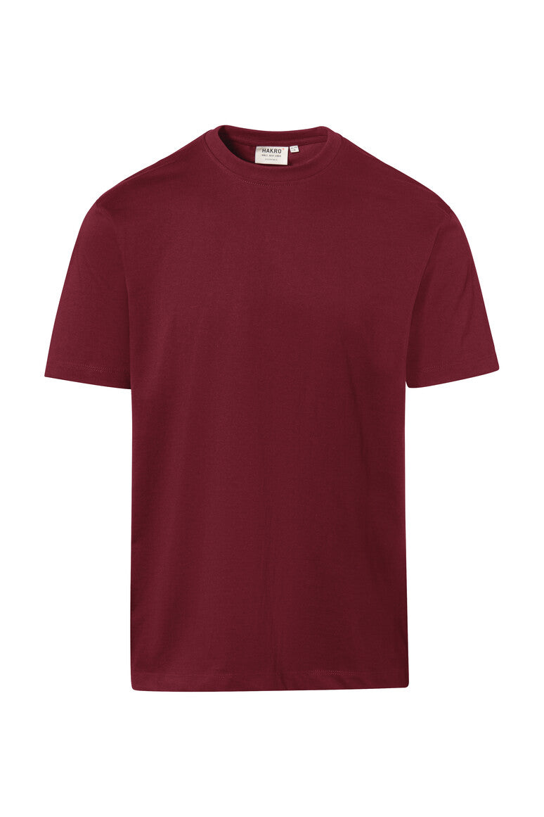 HAKRO T-Shirt Heavy - weinrot