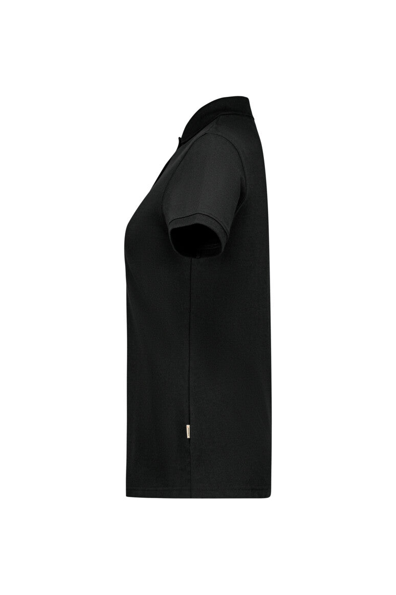 HAKRO Damen Poloshirt Bio-Baumwolle - schwarz