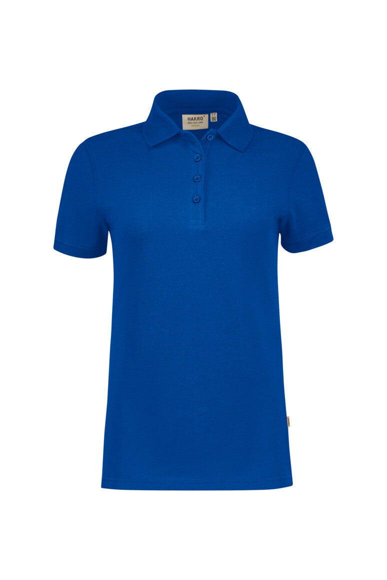 HAKRO Damen Poloshirt Bio-Baumwolle - royalblau