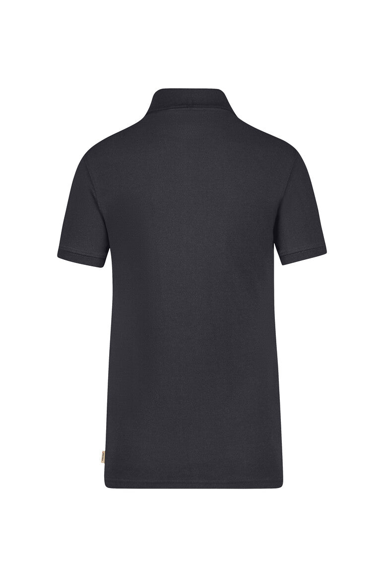 HAKRO Damen Poloshirt Bio-Baumwolle - karbongrau