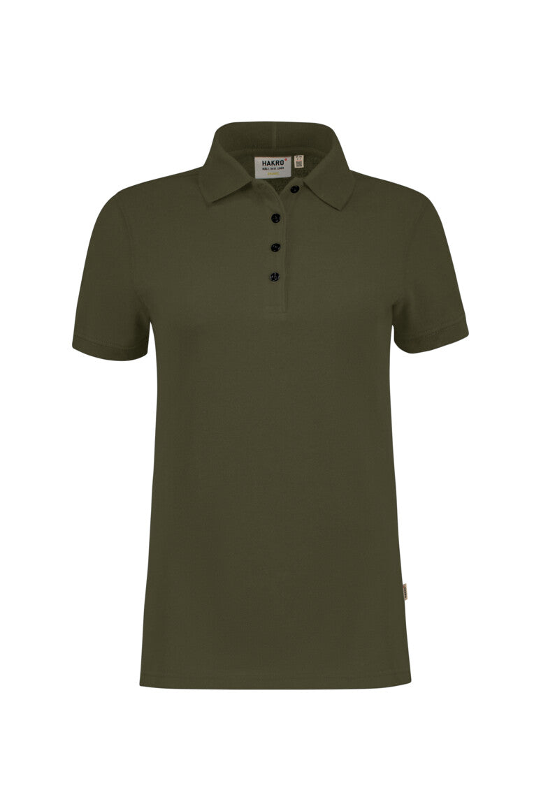 HAKRO Damen Poloshirt Bio-Baumwolle - olive