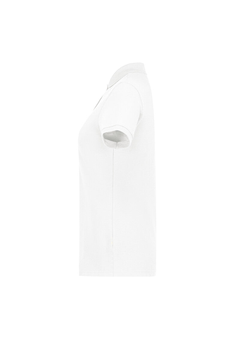 Label-Free Damen Poloshirt Heavy MIKRALINAR® ECO - weiß