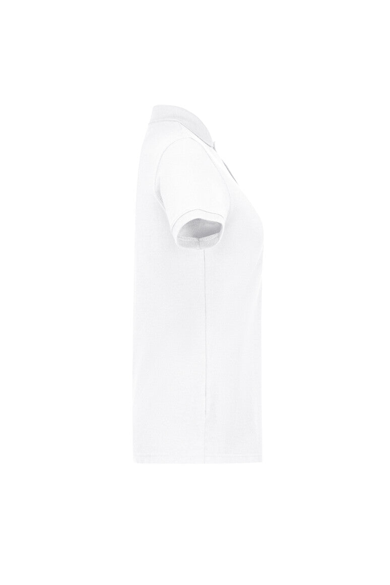 Label-Free Damen Poloshirt Heavy MIKRALINAR® ECO - weiß