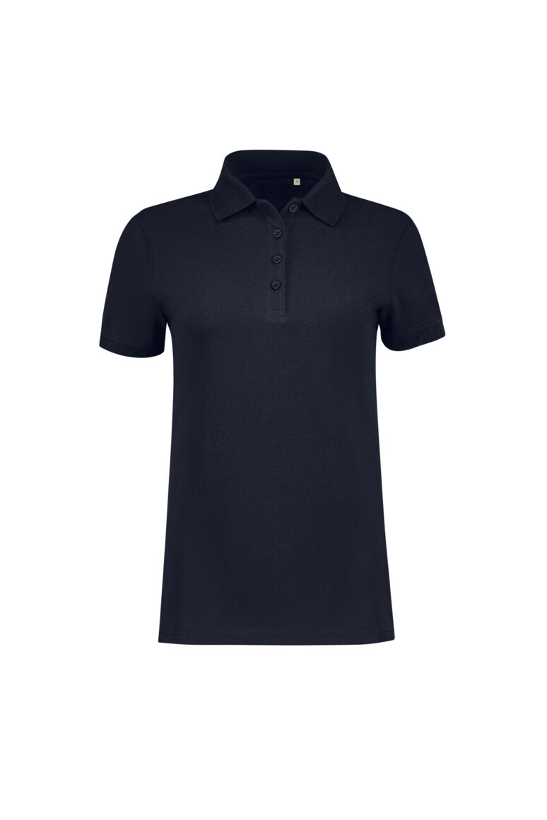 Label-Free Damen Poloshirt Heavy MIKRALINAR® ECO - tinte