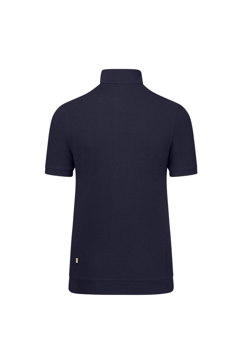 HAKRO Damen Zip-Shirt Piqué MIKRALINAR® ECO - tinte