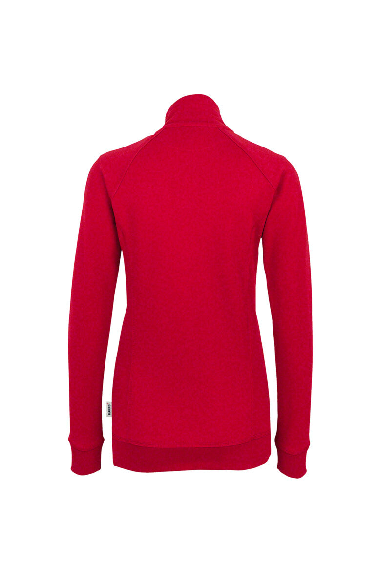 HAKRO Damen Sweatjacke Premium - rot