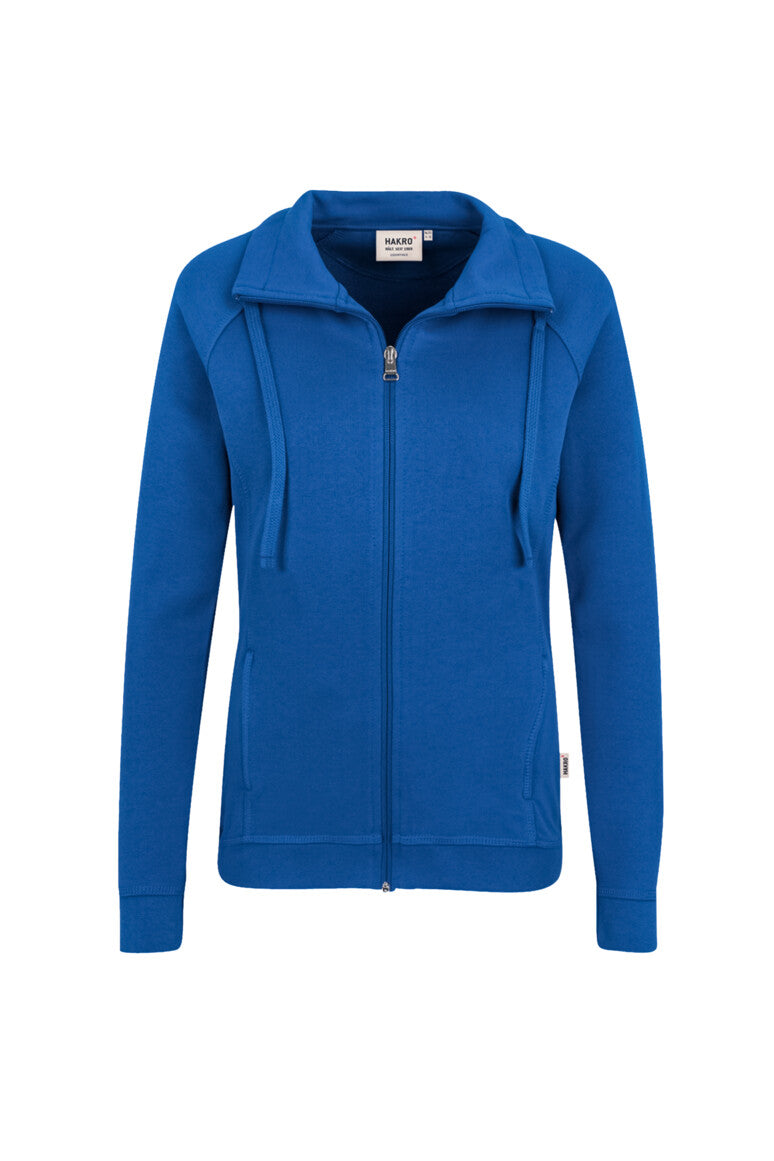 HAKRO Damen Sweatjacke Premium - royalblau
