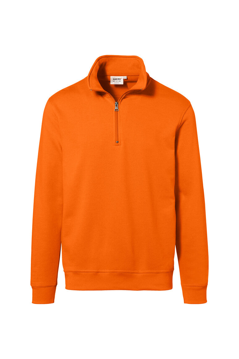 HAKRO Zip-Sweatshirt Premium - orange