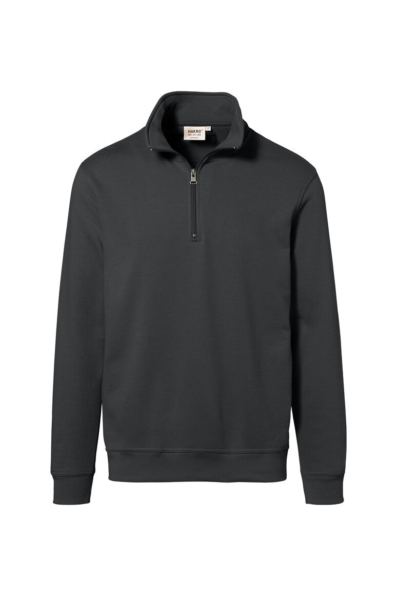 HAKRO Zip-Sweatshirt Premium - anthrazit