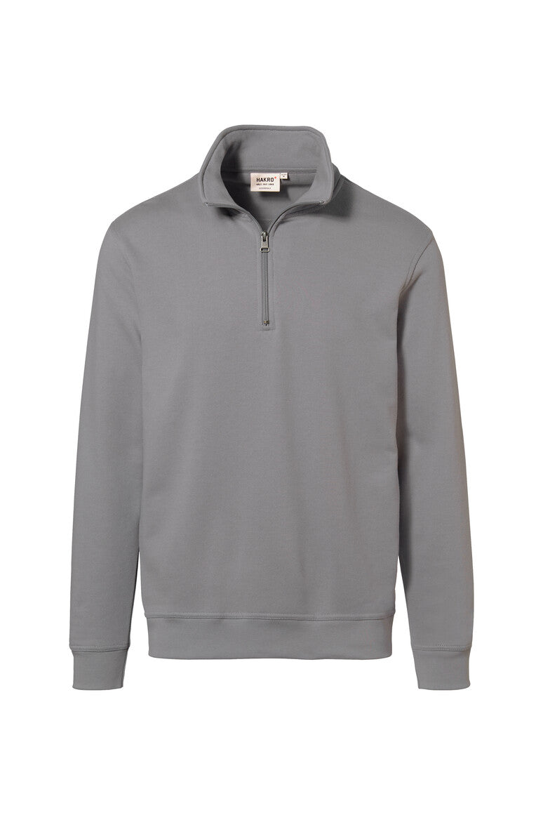 HAKRO Zip-Sweatshirt Premium - titan