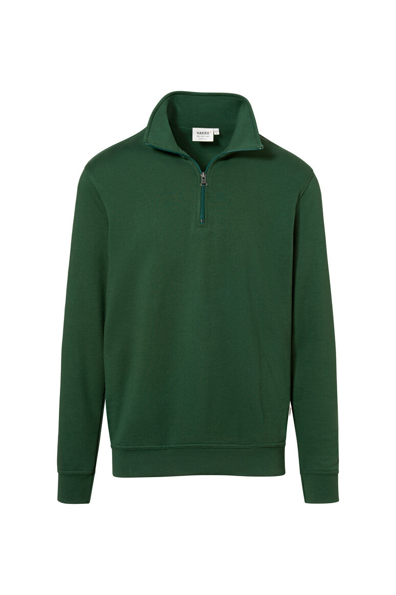 HAKRO Zip-Sweatshirt Premium - tanne