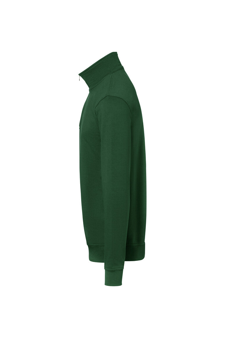 HAKRO Zip-Sweatshirt Premium - tanne