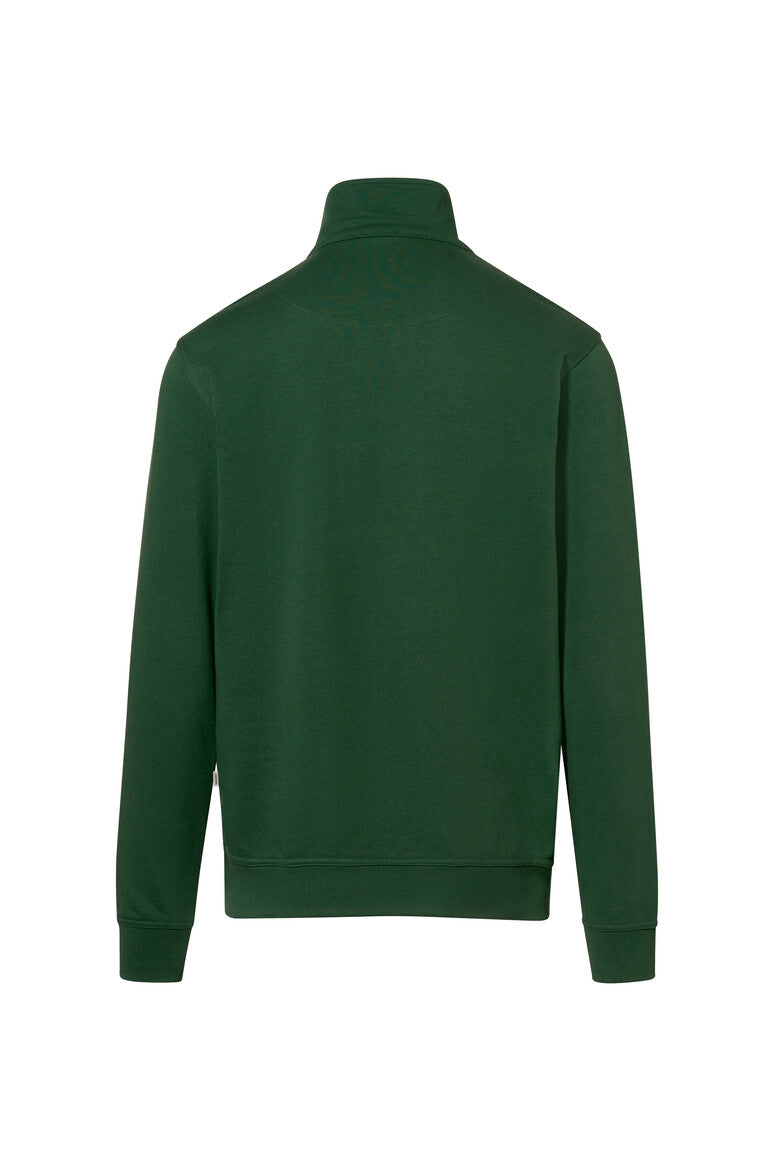 HAKRO Zip-Sweatshirt Premium - tanne