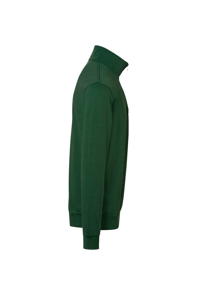 HAKRO Zip-Sweatshirt Premium - tanne