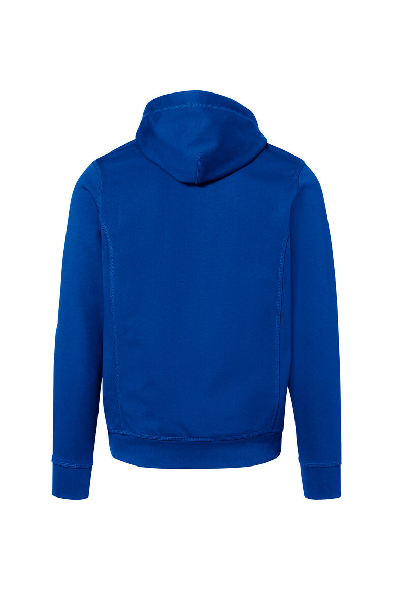 HAKRO Kapuzenjacke Bonded ECO - royalblau/silber