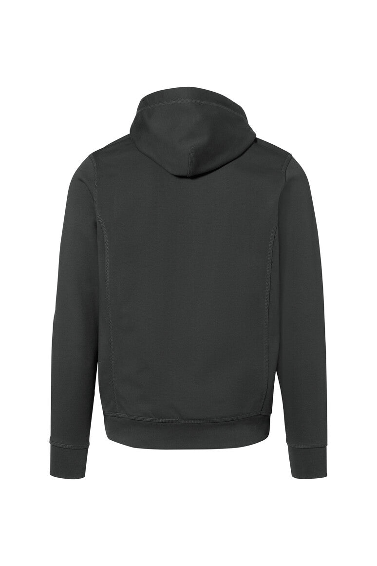 HAKRO Kapuzenjacke Bonded ECO - anthrazit/silber